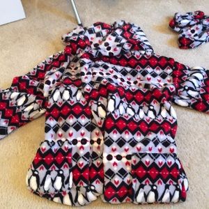 Vera Bradley Playful penguins robe NWT